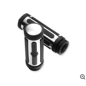TAY NẮM GA ĐIỆN CHROME AND RUBBER LẮP HD TOURING SOFTAIL