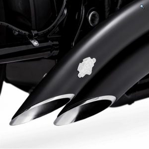 PÔ VANCE HINES MÀU ĐEN BIG RADIUS 2-INTO-2 LẮP SOFTAIL 2018-2023 43677