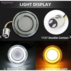 NẮP XI NHAN ĐÈN LED 2 CHẾ ĐỘ LẮP XE HD LK