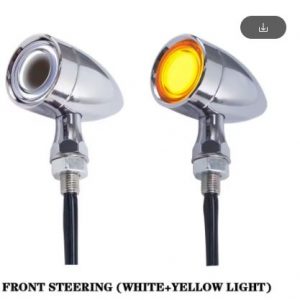 XI NHAN MINI LED 3IN1 MÀU CHROME LẮP XE HARLEY DAVIDSON LK
