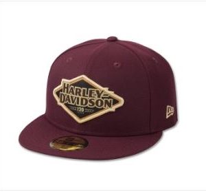 MŨ CAP HARLEY KỶ NIỆM 120 NĂM MÀU ĐỎ 97742-23VM/00M