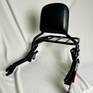 TỰA LƯNG THẤP MÀU ĐEN + GIÁ ĐÈO HÀNG DÒNG HD SOFTAIL HÀNG LƯỚT
