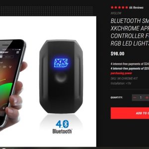 BỘ ĐIỀU KHIỂN ĐÈN BLUETOOTH XKGLOW