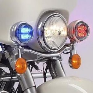 ĐÈN SƯƠNG MÙ HIỆU WHELEN NHÁY XANH ĐỎ NẮP ĐÈN TRẮNG CÓ MÔ - ĐUN P32F2RB