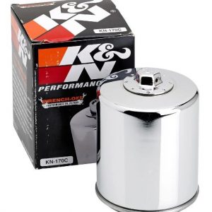 LỌC DẦU HARLEY DAVIDSON CHROME OIL FILTER - KN-170C