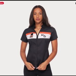 ÁO SƠ MI HARLEY KHOÁ KÉO SIZE L 99114-22VW/00L
