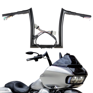GHI ĐÔNG CAO 14 INCH MÀU ĐEN LK CUSTOM LẮP XE HD ROADGLIDE