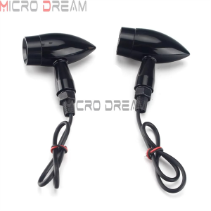 XI NHAN MINI PHÍA SAU LED BULLET 2IN1 MÀU ĐEN