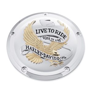 ỐP DERBY COVER ""LIVE TO RIDE'' LẮP XE TOURING M8