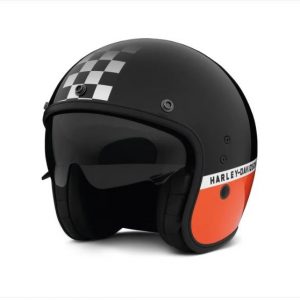 MŨ BẢO HIỂM 3/4 ĐEN CAM HARLEY DAVIDSON 98156-22VX