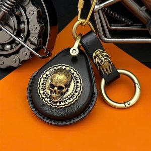 VỎ BỌC CHÌA KHOÁ CHẤT LIỆU DA HANDMADE LẮP XE HD
