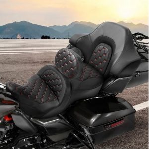 YÊN XE HARLEY DAVIDSON HÃNG CC RIDER TOURING BAO GỒM YÊN TRƯỚC, ĐỆM TỰA LƯNG, ĐỆM TỰA LƯNG CHO NGƯỜI NGỒI SAU SP001040