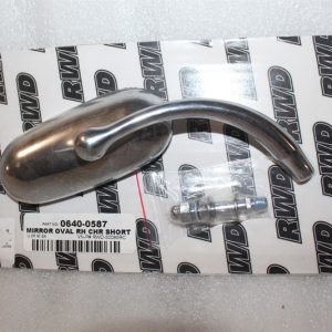 ĐÔI GƯƠNG RWD MÀU CHROME KIỂU DÁNG OVAL