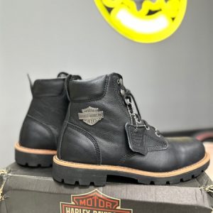 GIÀY DA ĐEN CÓ DÂY CHÍNH HÃNG HARLEY DAVIDSON SIZE 41