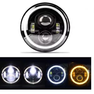 ĐÈN PHA LED 7 ICNH LẮP HARLEY DAVIDSON LK CUSTOM