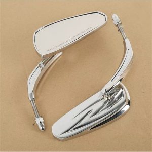 GƯƠNG LÁ MÀU CHROME LK