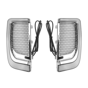 ĐÈN LED FAIRING QUÂY CHÂN CHROME LẮP XE HD TOURING LK