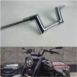 GHI ĐÔNG CHROME CAO 10'' PHI 2'' LẮP XE HD SOFTAIL LK