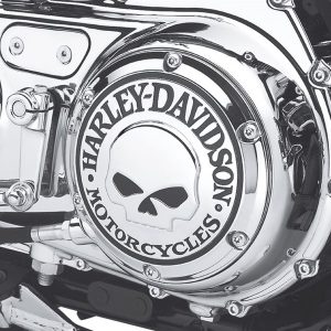 NẮP BƯỞNG CÔN WILLE SKULL CHROME SPORTSTER 2004+