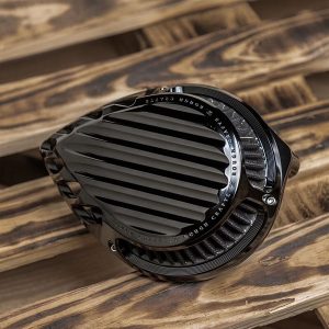 LỌC GIÓ ROUGH CRAFTS FINNED MÀU ĐEN LẮP XE HD SPORTSTER RC-600-003 1010-2727