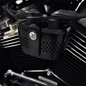 ỐP COIL HARLEY DAVIDSON SOFTAIL M8 MÀU ĐEN (LKCUSTOM)