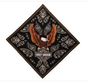 KHĂN VUÔNG ĐẠI BÀNG ĐEN HARLEY DAVIDSON 97653-23VW