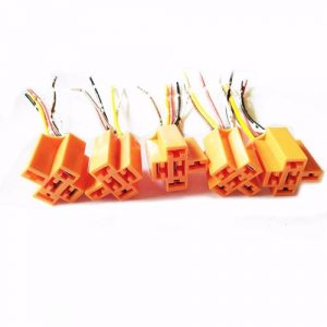GIẮC CẮM RƠ LE 5 CHÂN MÀU CAM 5C