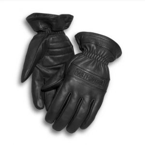 GĂNG TAY DA MÀU ĐEN FULL BÀN CHÍNH HÃNG HARLEY DAVIDSON 98378-17VM