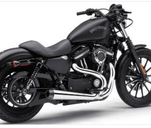 PÔ HIỆU COBRA FULL SYSTEM MÀU CHROME LẮP HD SPORTSTER 2014 - 2020 6473 - BỘ