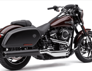 PÔ HIỆU COBRA SLIP-ON MÀU ĐEN LẮP HD SPORT GLIDE 2018 UP 6521B - ĐÔI