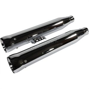 PÔ HIỆU COBRA SLIP-ON MÀU CHROME LẮP HD SOFTAIL 2018 - 2020 6047 - ĐÔI