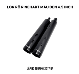 PÔ RINEHART SLIP-ON 4.5 INH MẦU ĐEN LẮP HD TOURING 2017-2020 500-0186 - đôi
