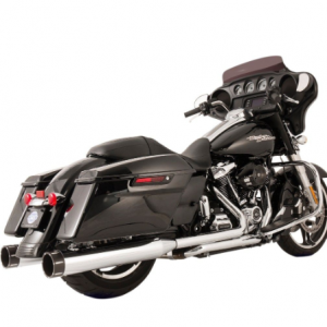 PÔ HIỆU S&S FULL CÂY 2-2 MÀU CHROME ĐUÔI ĐEN CUT LẮP HD TOURING 2017-2020 550-0701C - CẶP