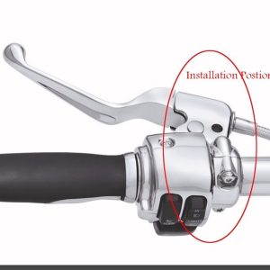 BỘ CÙM TAY CÔN MÀU CHROME LẮP XE HD SOFTAIL
