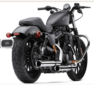 PÔ HIỆU COBRA SLIP-ON MÀU CHROME LẮP HD SPORTSTER 2014 -2020 6086 - ĐÔI