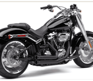 PÔ HIỆU COBRA SPEEDSTER SHORT 909'S FULL SYSTEM MÀU ĐEN LẮP HD PATBOY 2018 - 2020 6715B - BỘ