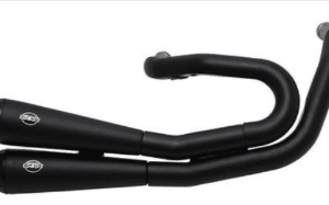 PÔ S&S FULL CÂY GRAND NATIONAL 2-2 MÀU BLACK VỚI ĐUÔI ĐEN LẮP CHO SOFTAIL 2018 - 2020 550-0760 - CẶP