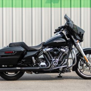 PÔ HIỆU S&S SLIP ON GNX 4'' MÀU ĐEN LẮP HD TOURING 2017 UP 550-0990 - CẶP