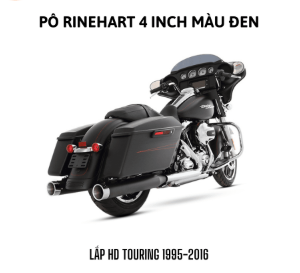 PÔ RINEHART 4 INCH MÀU ĐEN LẮP HD TURING 1995 -2016 500-0103C - ĐÔI