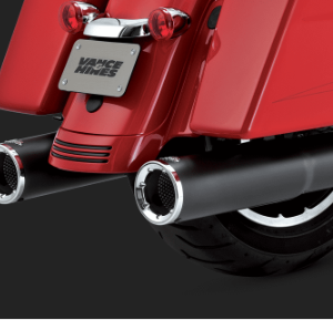 PÔ VANCE HINES SLIP-ON MÀU ĐEN LẮP HD TOURING 2017-2020 46463 - ĐÔI