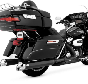 PÔ VANCE HINES SLIP-ON 5.5 INCH MÀU ĐEN LẮP HD TOURING "17- '20 46563 - BỘ