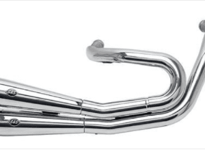 PÔ S&S FULL CÂY GRAND NATIONAL 2-2 MÀU CHROME VỚI ĐUÔI ĐEN LẮP CHO SOFTAIL 2018 - 2019 550-0816A - CẶP
