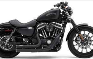 PÔ HIỆU COBRA FULL SYSTEM MÀU ĐEN LẮP HD SPORTSTER 2014 - 2020 6785B - BỘ