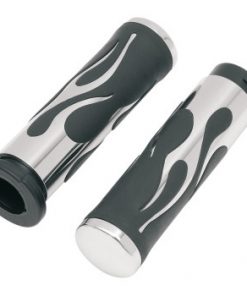 ĐÔI TAY NẮM CHROME FLAME GA CƠ DÀNH CHO HARLEY DAVIDSON