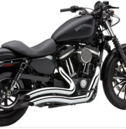 PÔ COBRA MÀU CHROME FULL SYSTEM LẮP CHO SPORTSTER 2014-2020 6233 - Đôi
