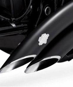 PÔ VANCE HINES MÀU ĐEN BIG RADIUS 2-INTO-2 LẮP SOFTAIL 2018-2023 43677