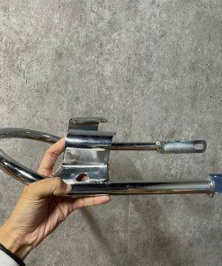 TAY XÁCH TRIUMPH T100/T120 MÀU CHROME (LK CUSTOM)
