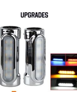ĐÈN LED POLICE MÀU CHROME HD LẮP KHUNG CHỐNG ĐỔ LK SP000967