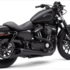 PÔ HIỆU COBRA FULL SYSTEM MÀU ĐEN LẮP HD SPORTSTER 2014 - 2020 6473B - BỘ
