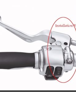 BỘ CÙM TAY CÔN MÀU CHROME LẮP XE HD SOFTAIL